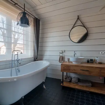 Ventspils māja, vannas istaba